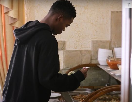 What soccer players eat