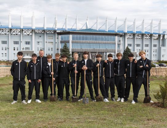 Iniţiativă ecologică la complexul sportiv «Sheriff»
