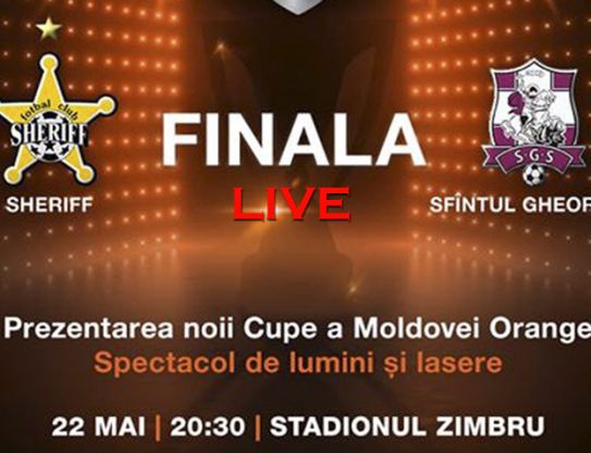Finale de la Coupe. Sheriff - Sfintul Gheorghe
