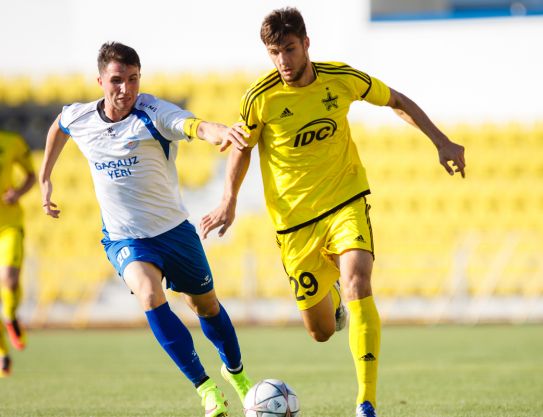 Makritsky y Rebenja en el equipo juvenil