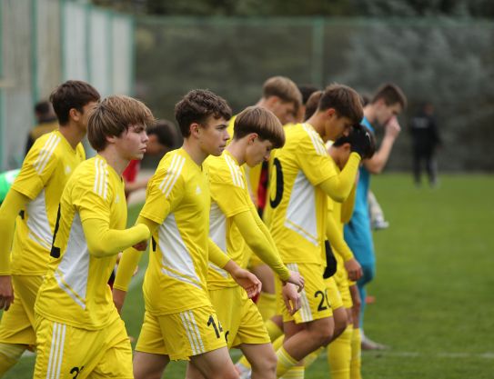 First defeat for our young players