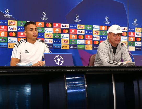 Press conference before the match with FC Shakhtar
