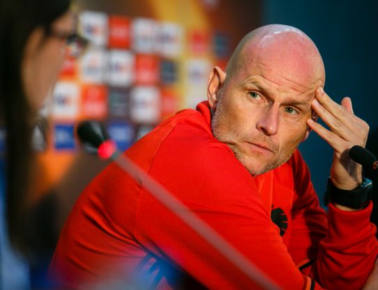 Press conference of FC "Cobenhavn"