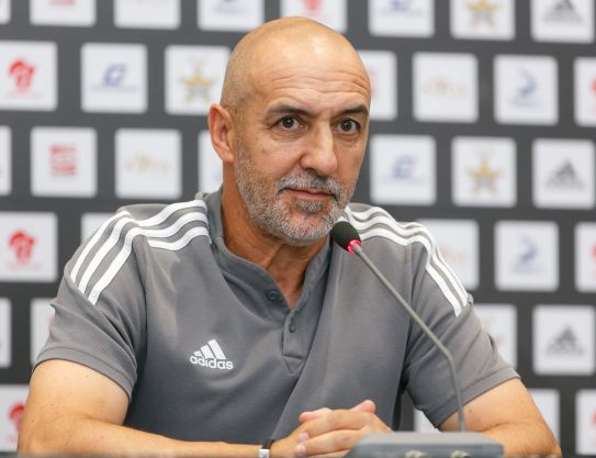 Rueda de prensa antes del partido
