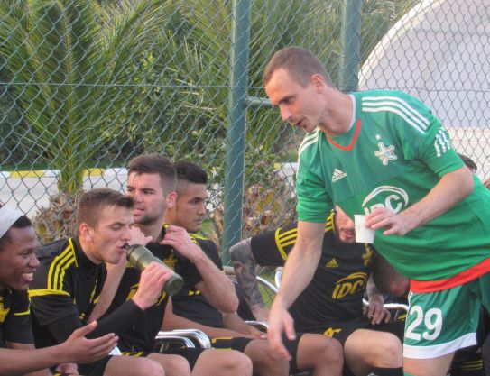 Sergei Pascenco: "Me alegra volver a mi club"