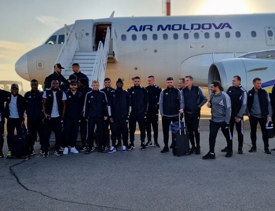En route pour le match contre Real Sociedad