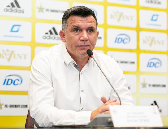 Zoran Zekic: "We want to play well for our supporters"